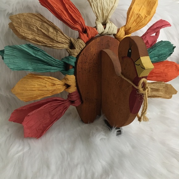 Handcrafted Wood Turkey - Picture 8 of 8